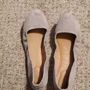 Violet & Red Neutral Ballet Flats